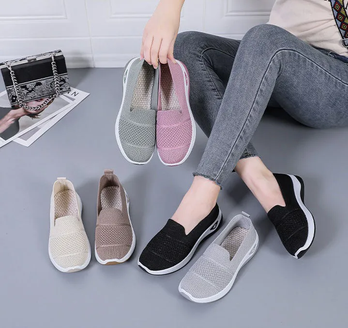Retro Minimalist Slip-On Espadrilles for Women's Classic Summer Style
