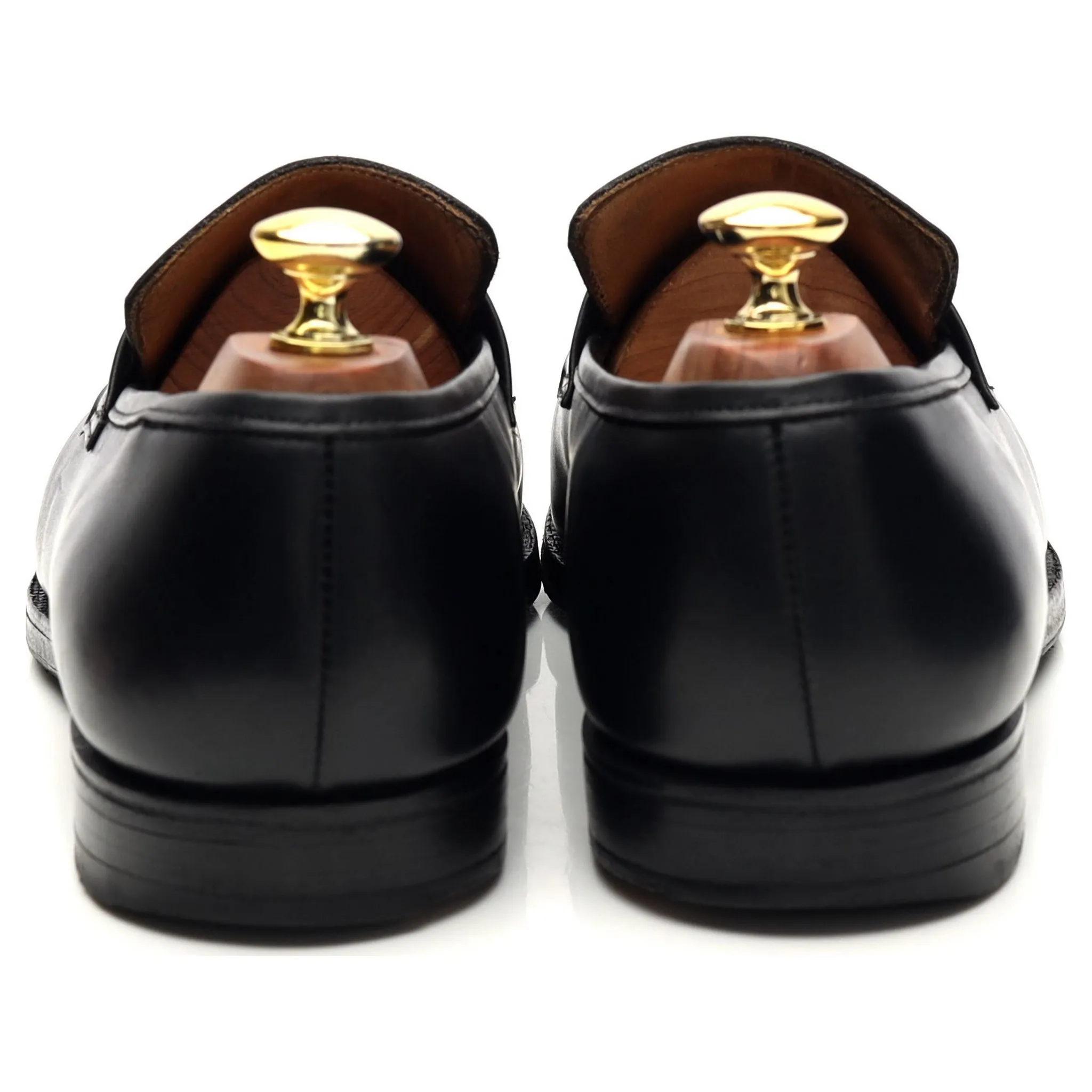 Richard James 'Walton' Black Leather Loafers UK 8.5 E