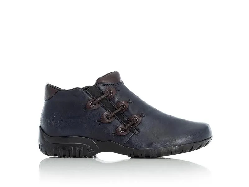Rieker Low Ankle Boot Navy