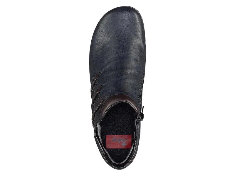 Rieker Low Ankle Boot Navy
