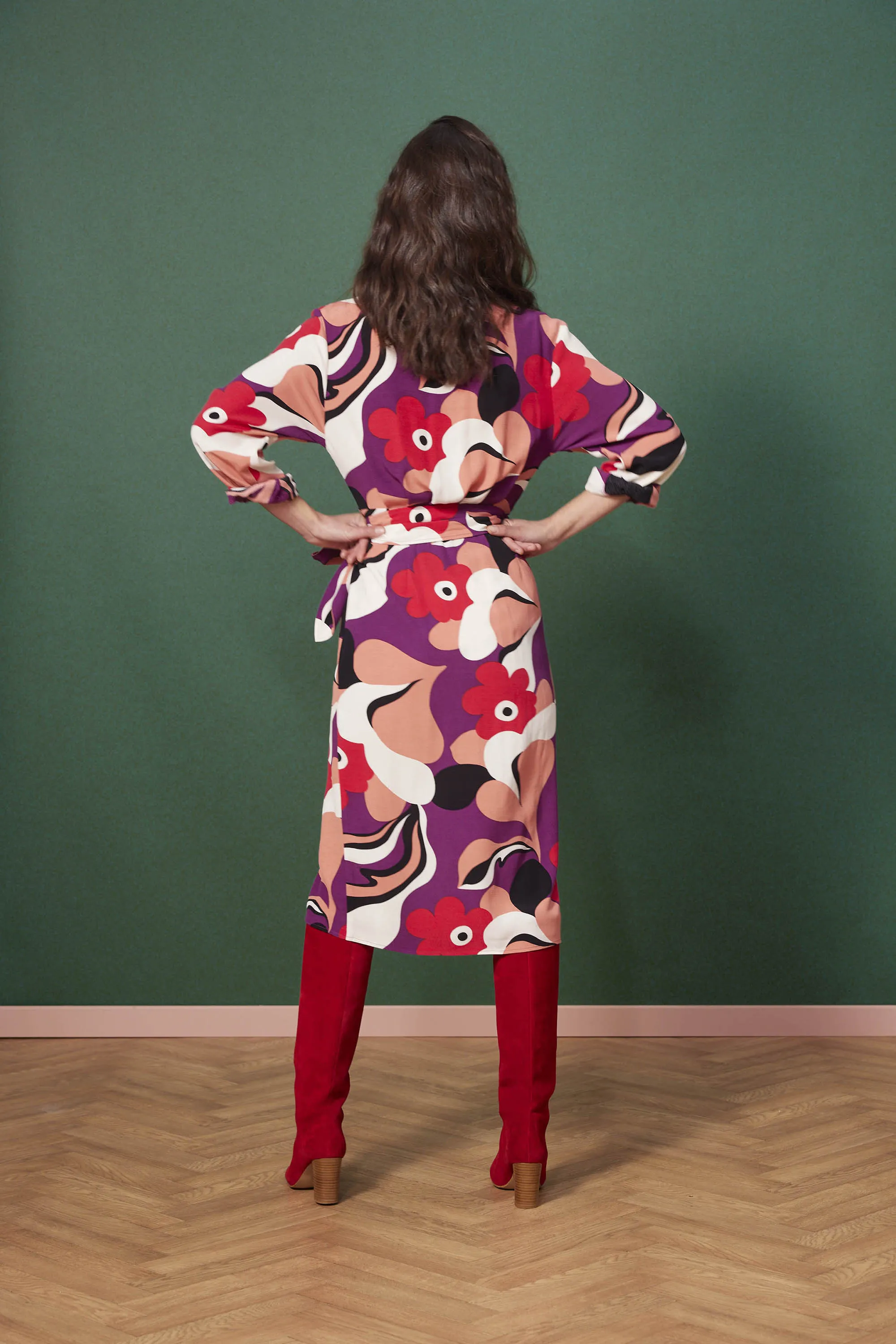 ROBE LOU BIG POPPY