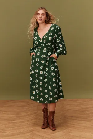 ROBE MARLA GREEN DAISY