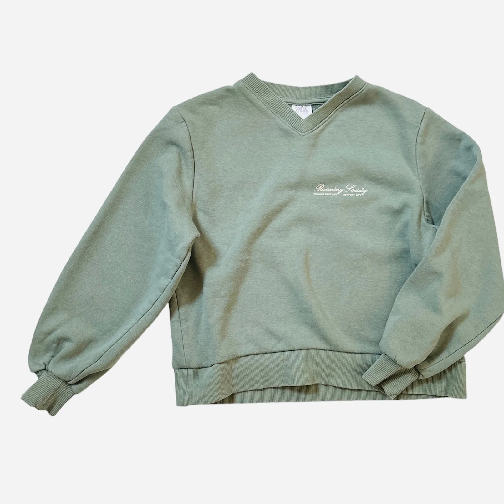 Running Society Sweatshirt, 10 years // Zara