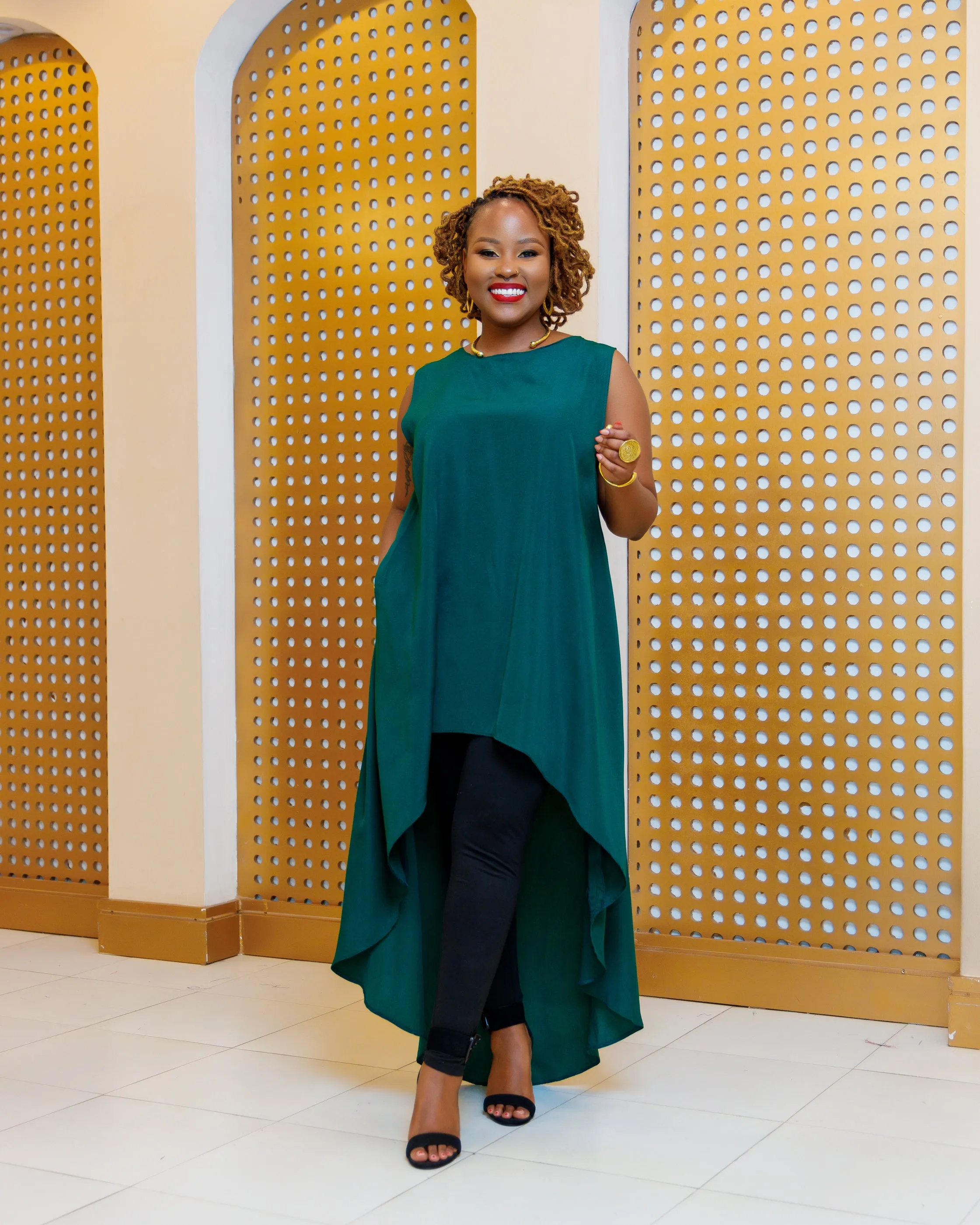 Saito Top-Emerald Green
