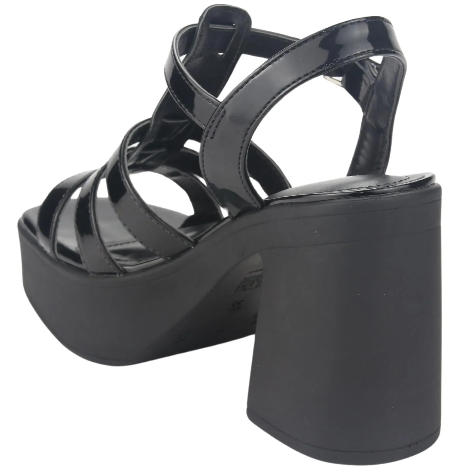 Sandalia Via Marte Mujer 23-11104 V Preto Casual