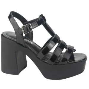 Sandalia Via Marte Mujer 23-11104 V Preto Casual