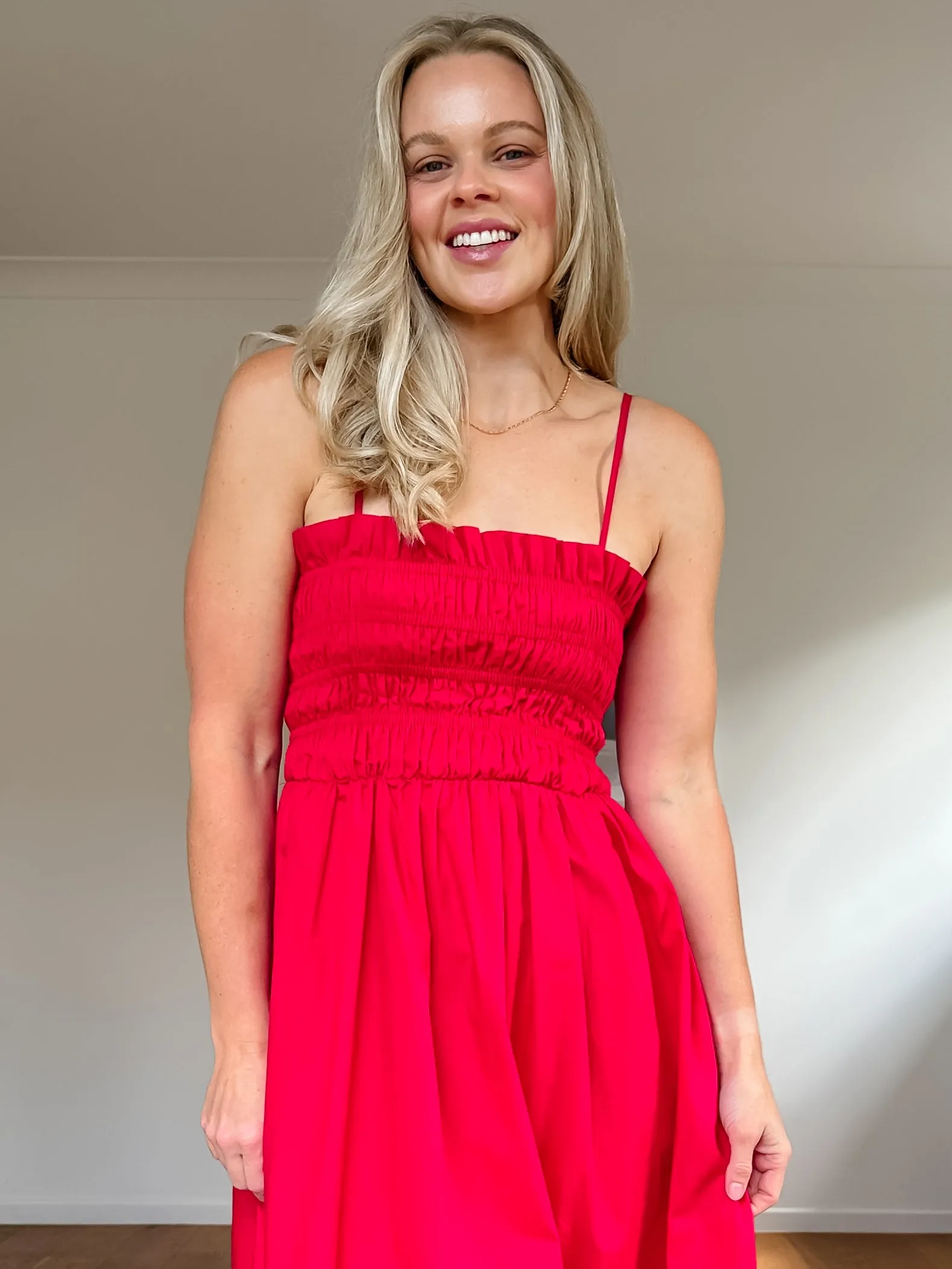 SCARLET SORBET MAXI DRESS