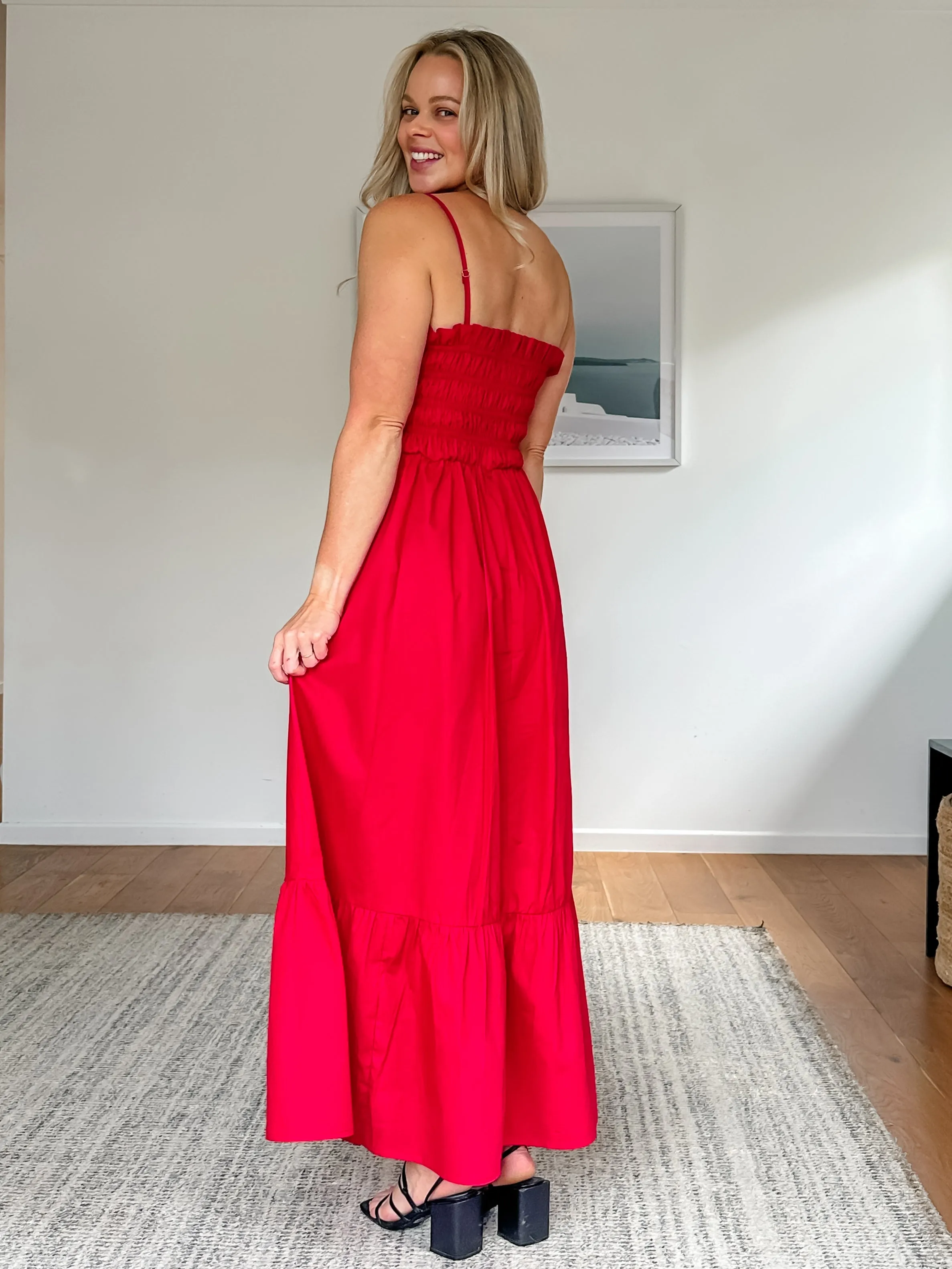 SCARLET SORBET MAXI DRESS