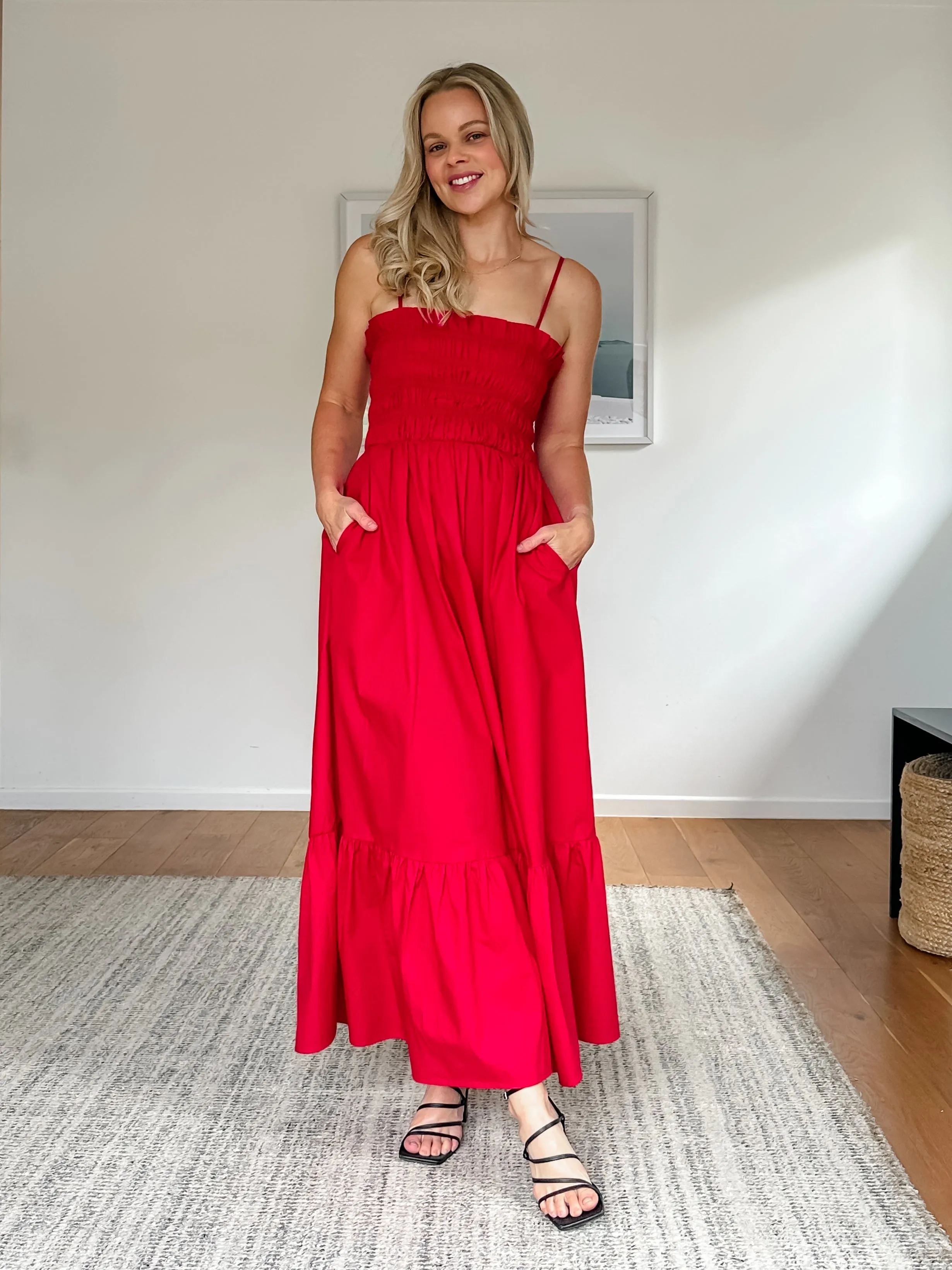 SCARLET SORBET MAXI DRESS