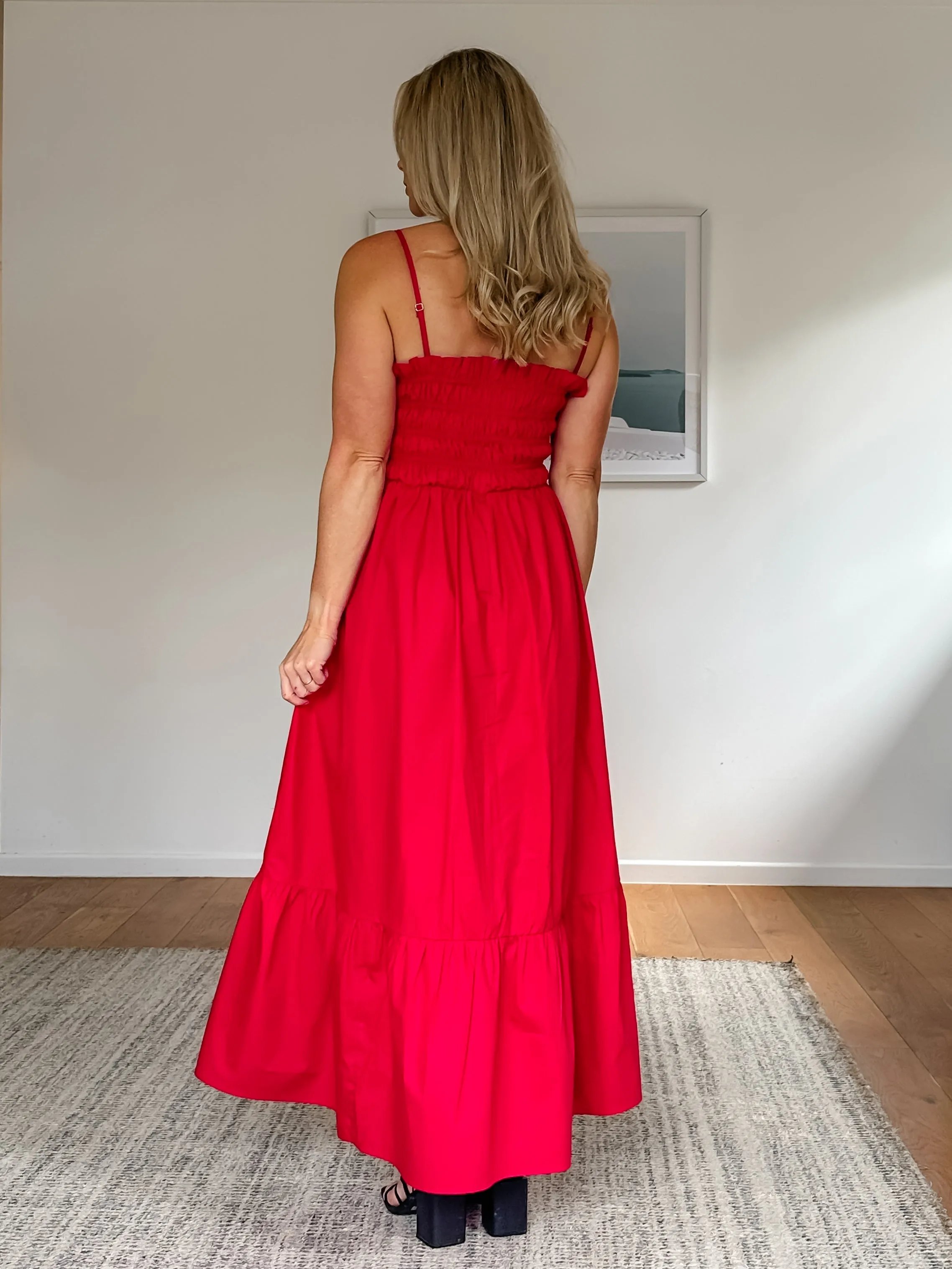 SCARLET SORBET MAXI DRESS