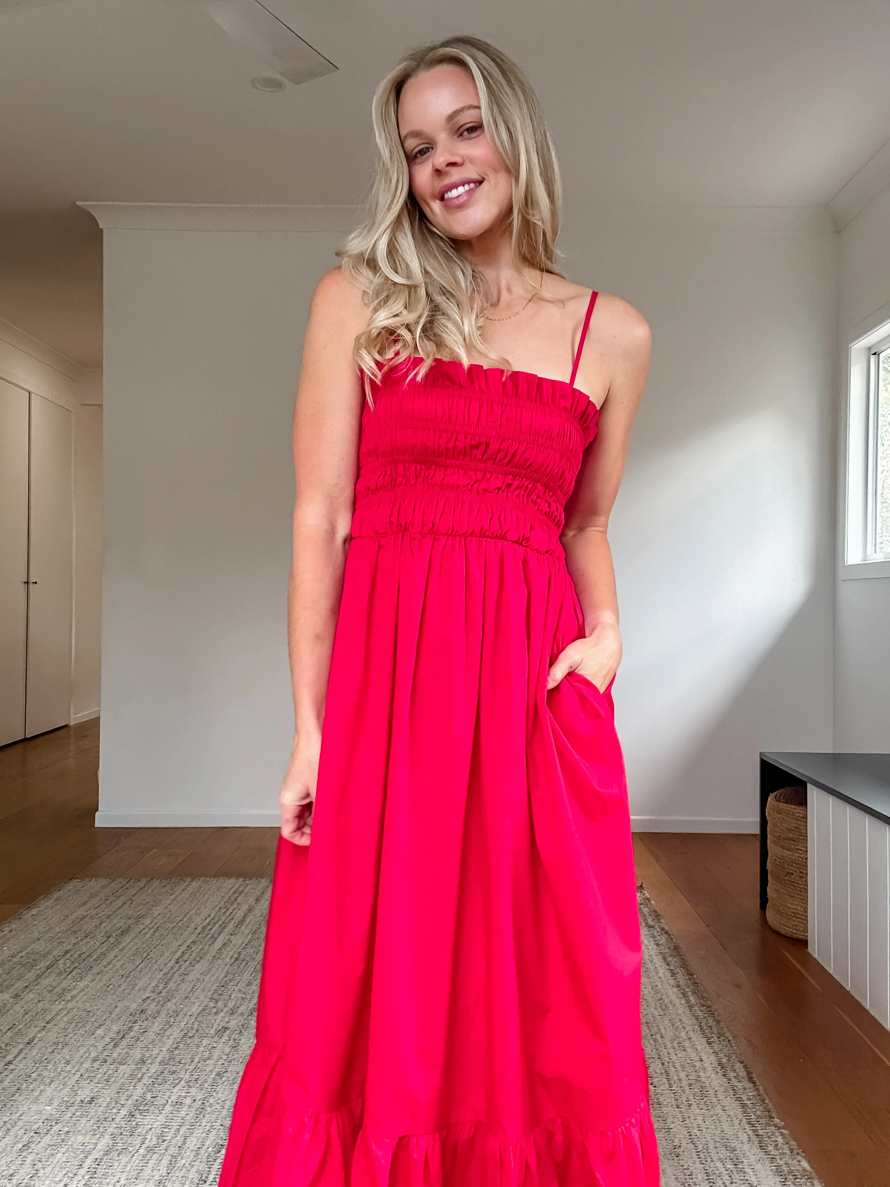 SCARLET SORBET MAXI DRESS