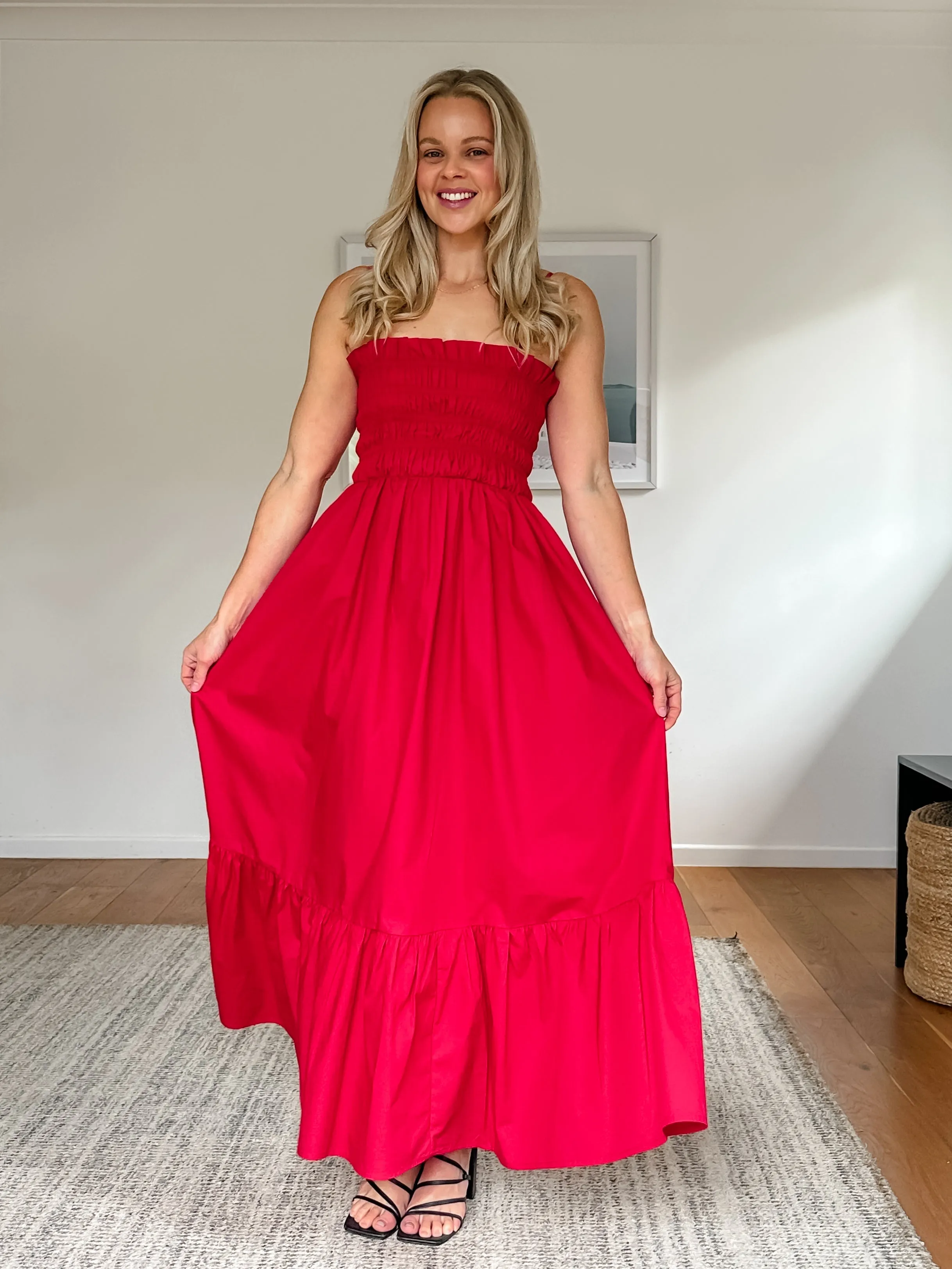 SCARLET SORBET MAXI DRESS