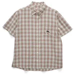 S/Double - Blend Check Shirt Honey