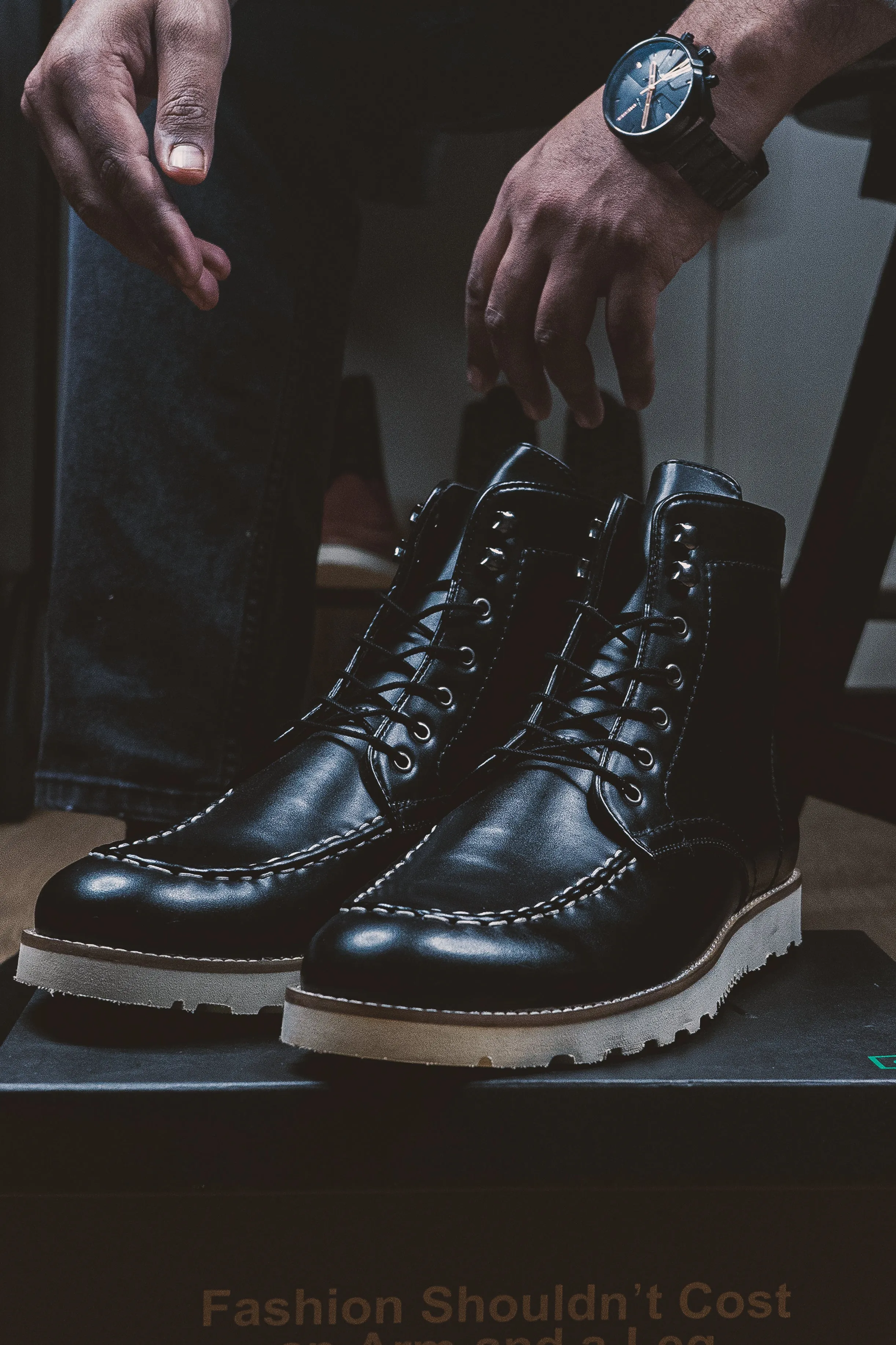 Sentinel Black Boots