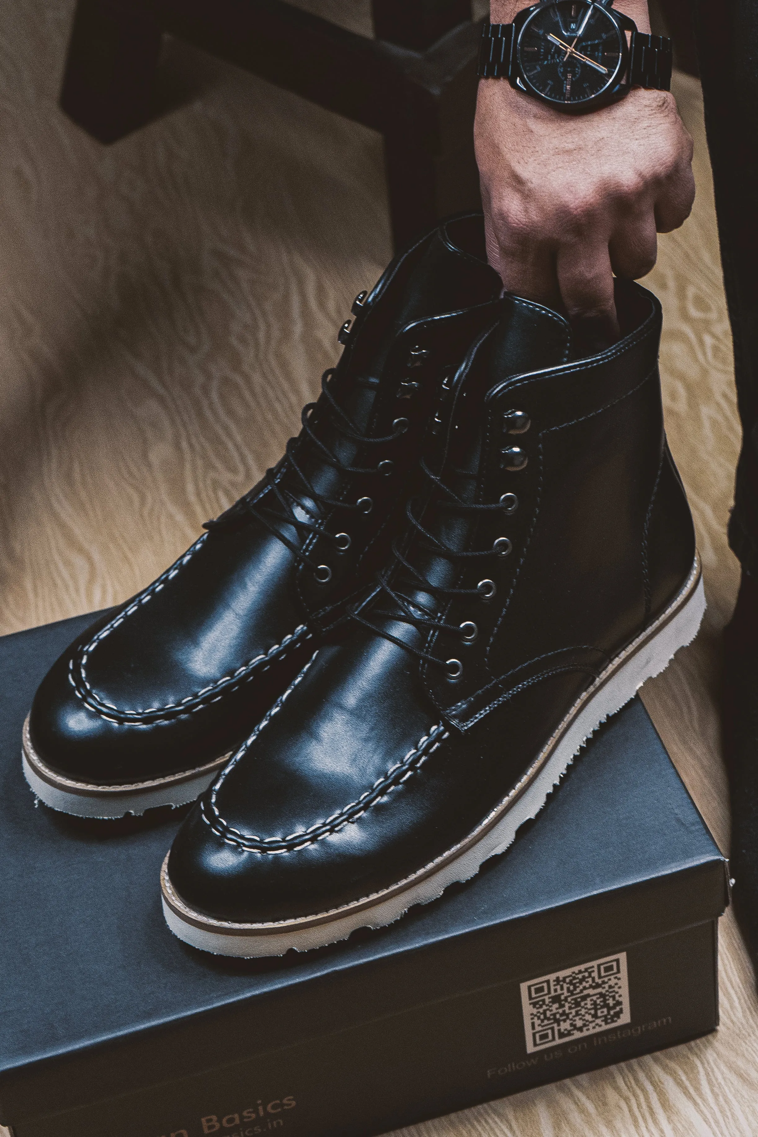 Sentinel Black Boots