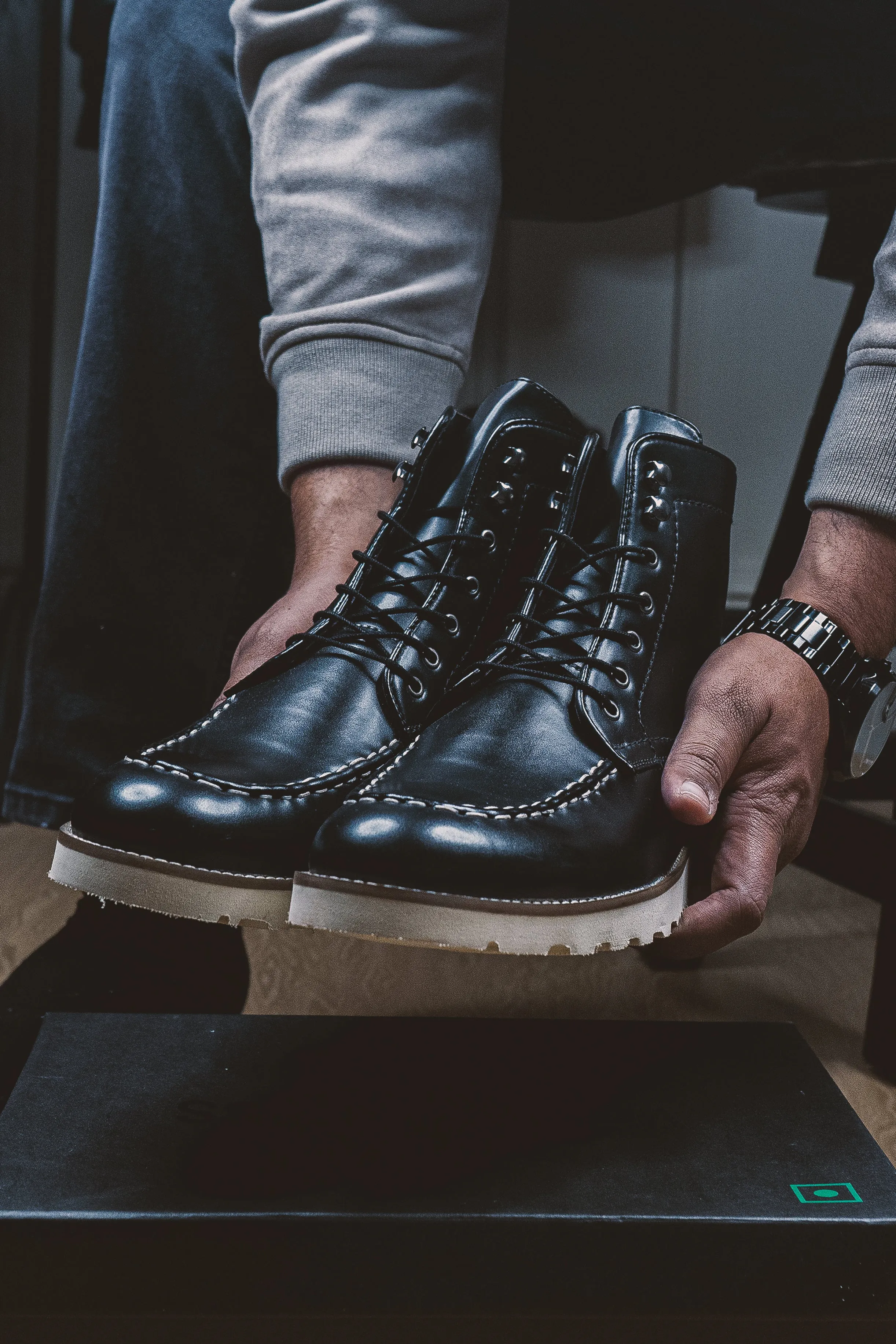 Sentinel Black Boots