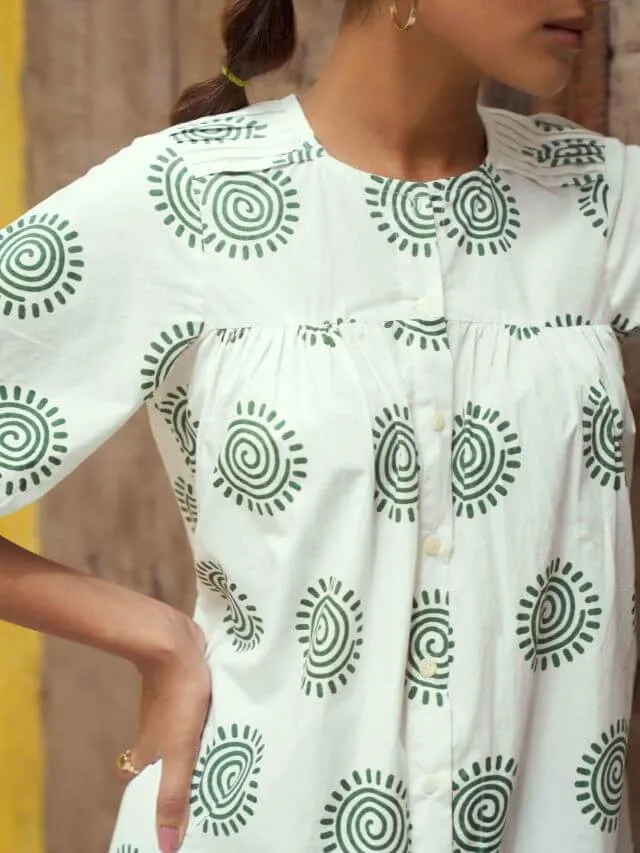 Signature logo mini dress