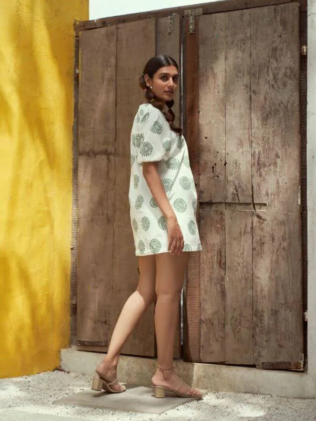 Signature logo mini dress