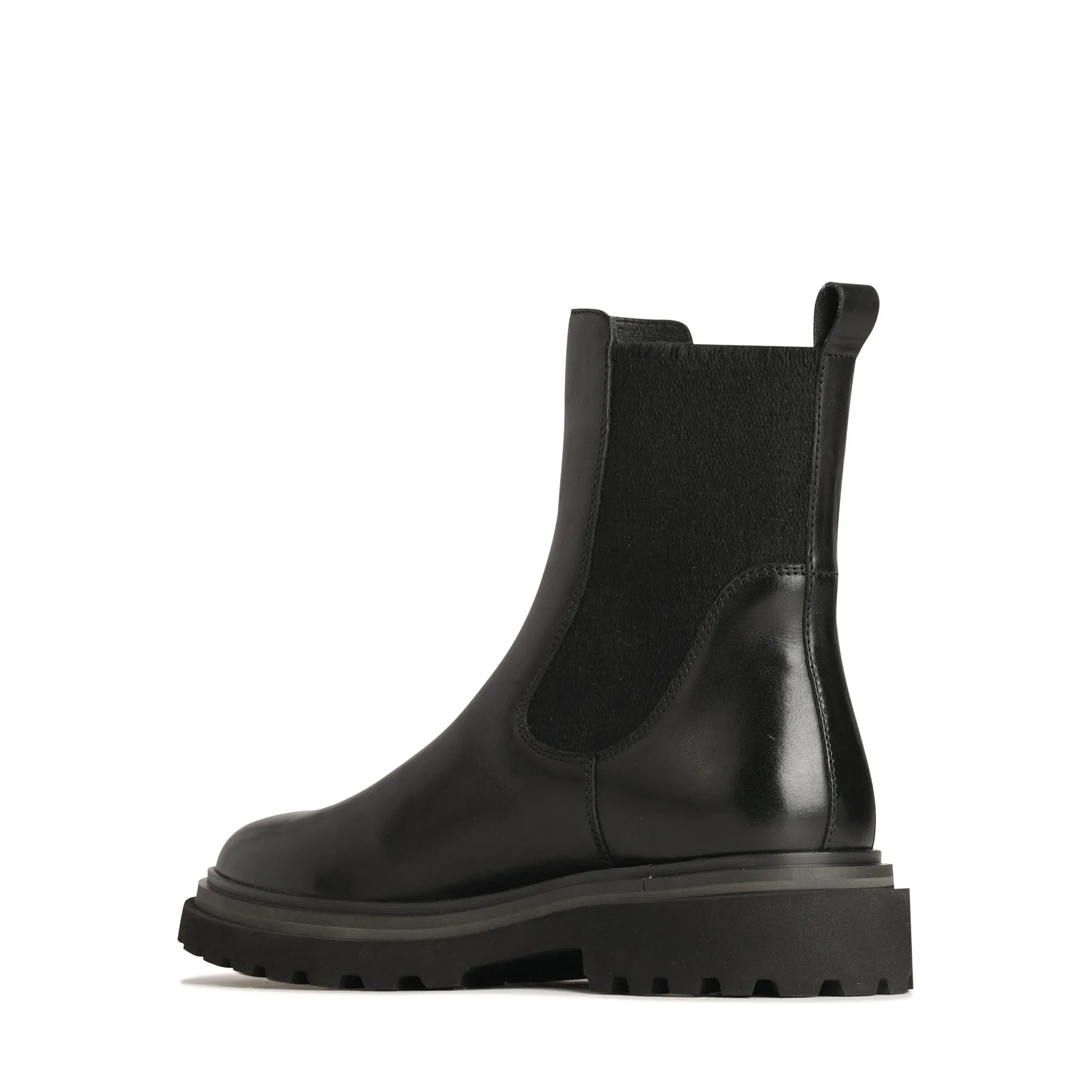 SKYLER LEATHER CHELSEA BOOTS