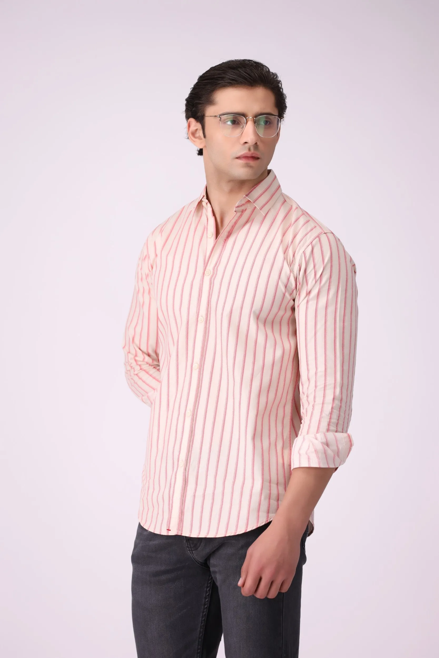 Slim-Fit Casual Shirt