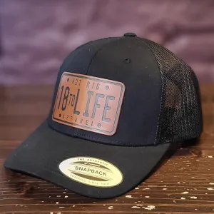 Snap Hat Patch Black