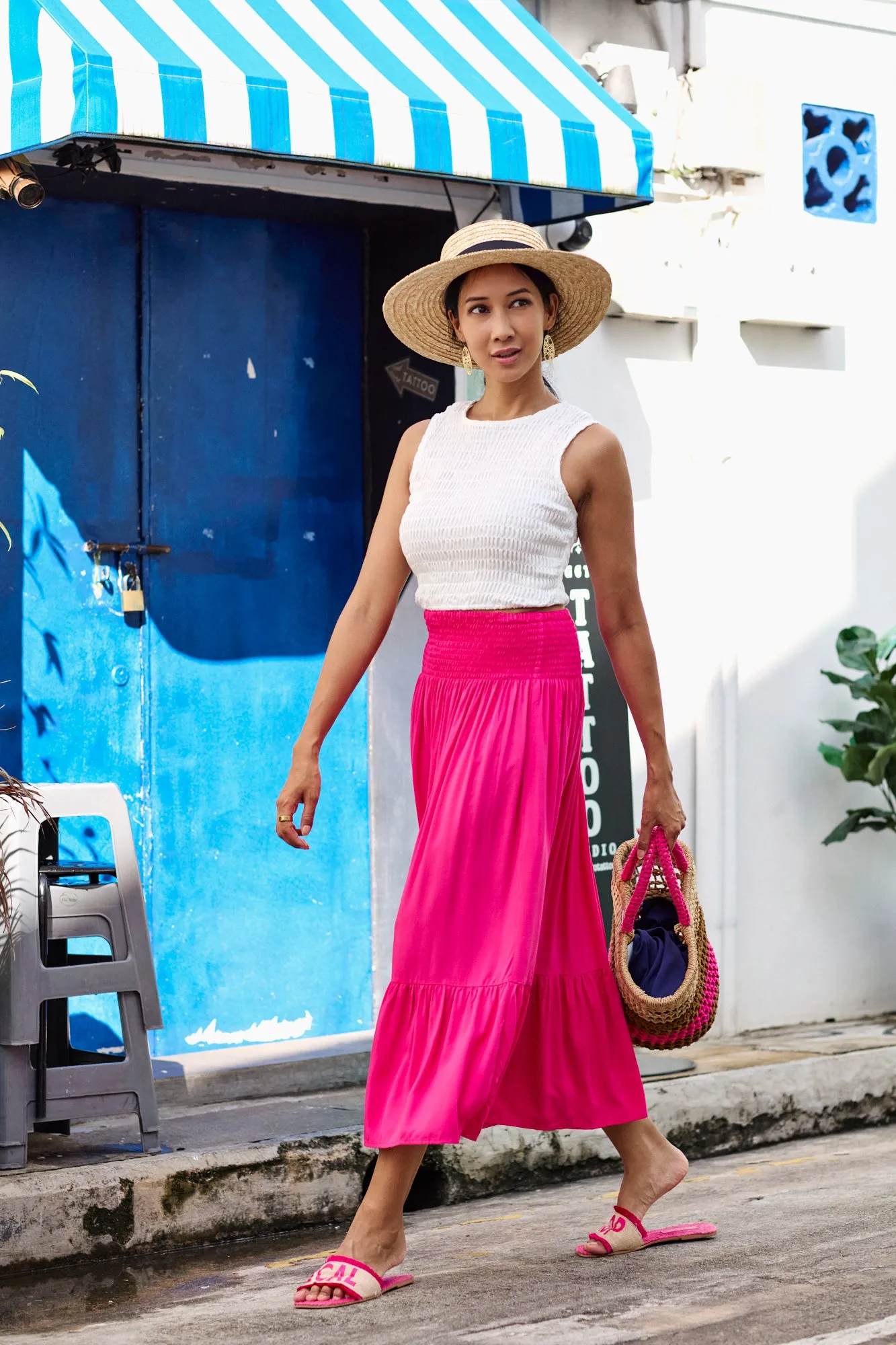Stella Skirt - Joy Pink
