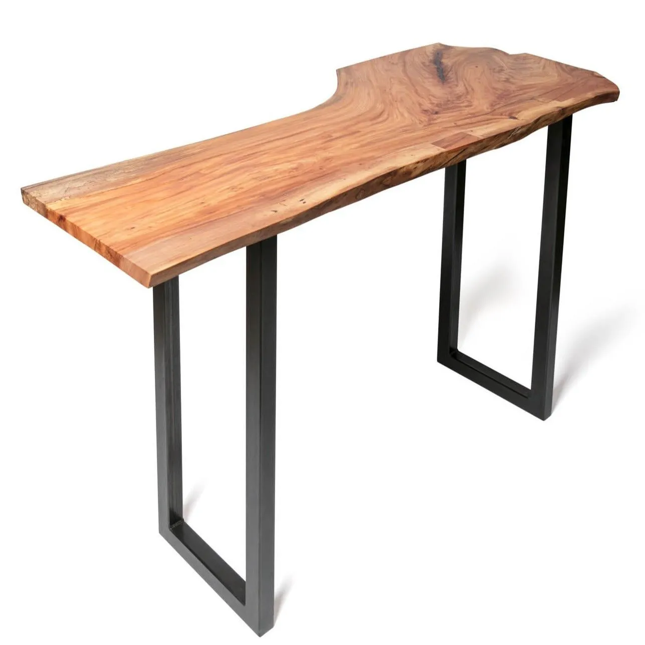 Sunrise Dining Table | Modern Wood and Steel Dining Table