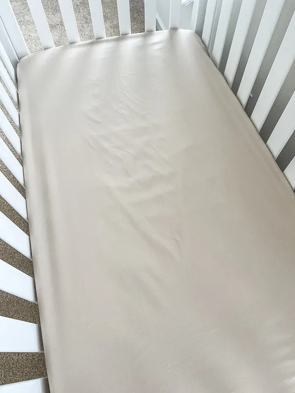 Tan Crib Sheets
