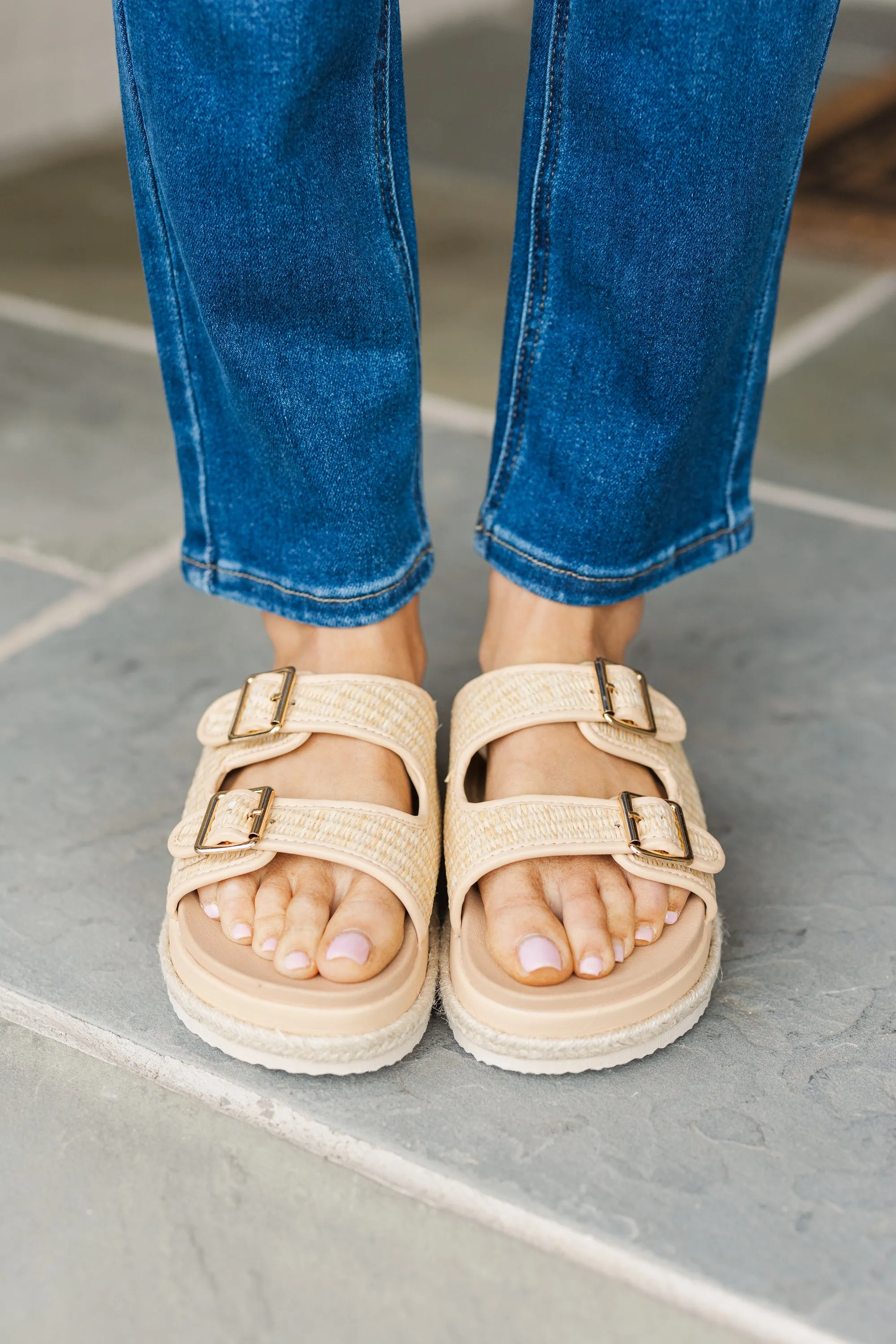 Travel Time Natural Sandals