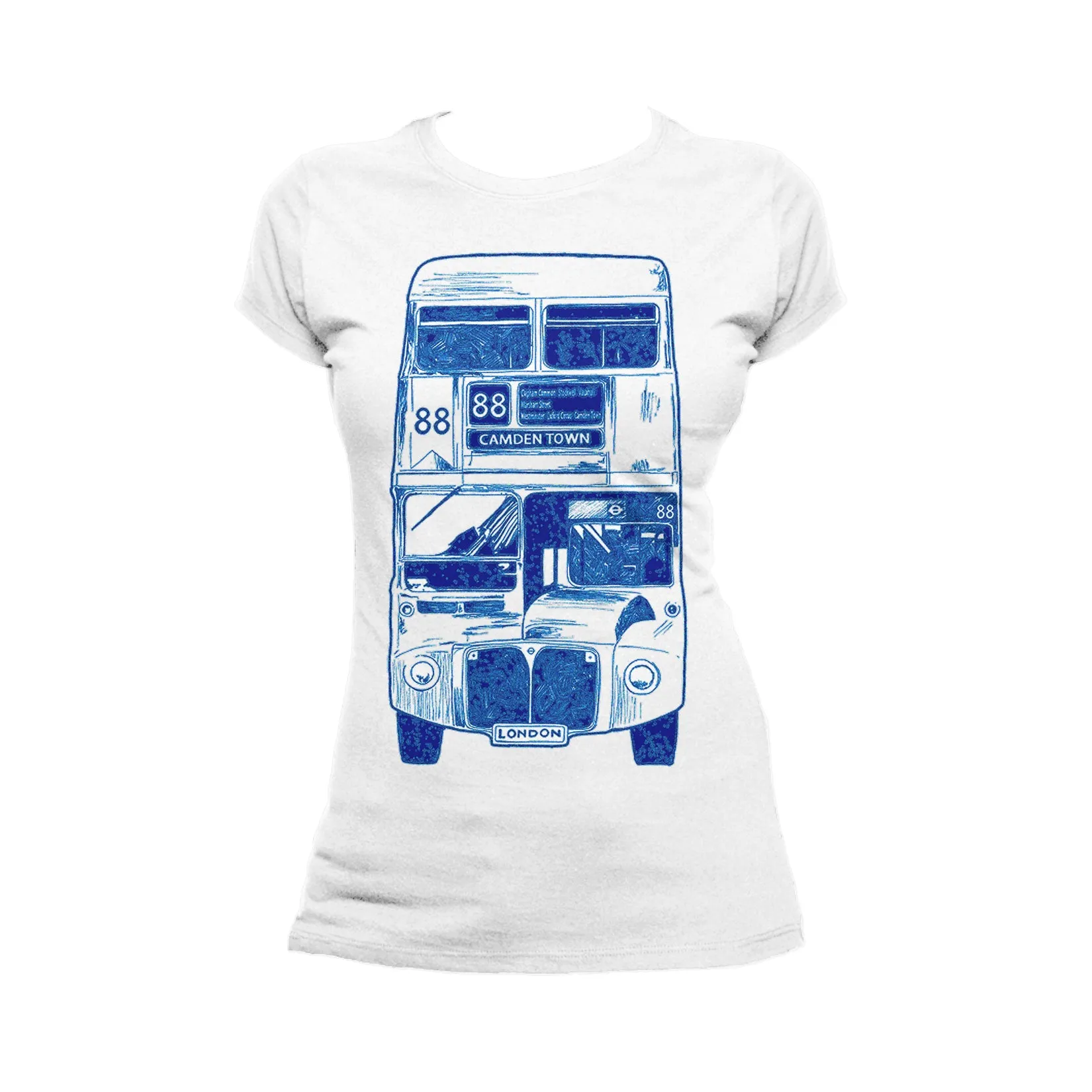 UA London Calling Bus 88 Camden Women's T-shirt (White)