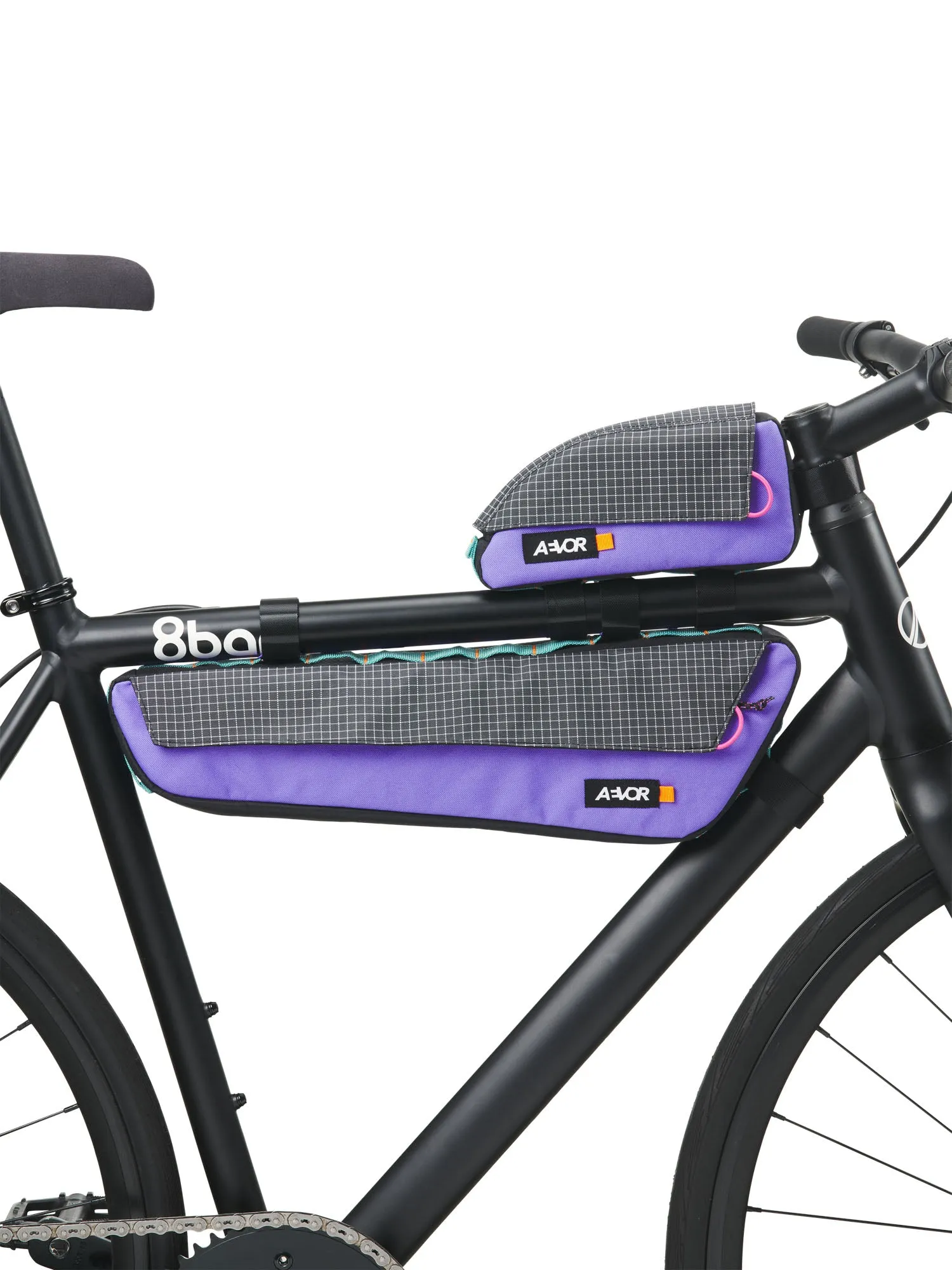 Urban Bike Gear Top Tube Pack S - 90s Purple