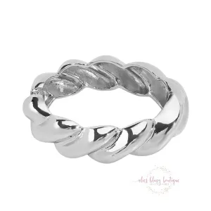 Urban Edge - Silver Bangle
