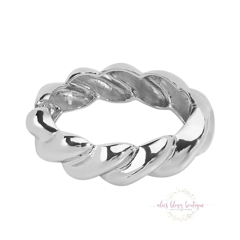 Urban Edge - Silver Bangle