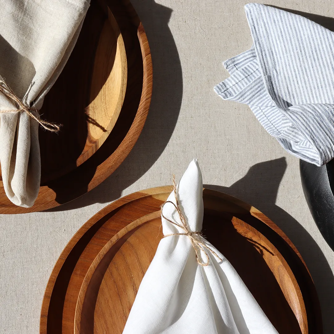 Urban Oasis Kari Teak Tray Large