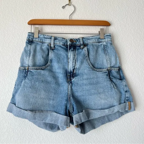 Urban Outfitters BDG Ultra High Waist Cuff Denim Shorts Size 29