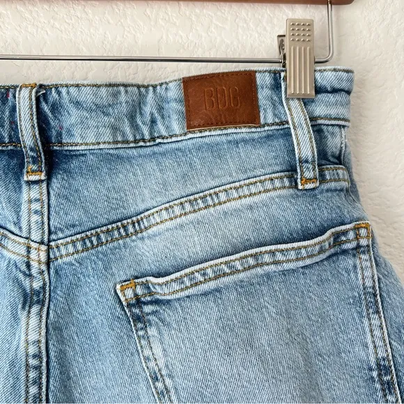 Urban Outfitters BDG Ultra High Waist Cuff Denim Shorts Size 29