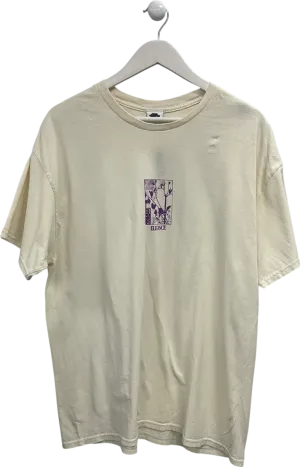 Urban Outfitters Cream Elegance T-shirt UK M