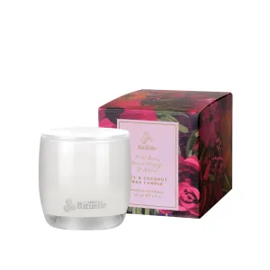 Urban Rituelle Botanica Wild Rose, Sweet Orange & Amber Scented Soy Candle | 140gm
