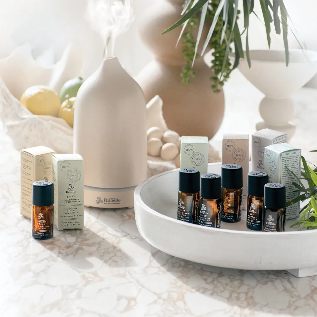 Urban Rituelle Natural Remedy Boost: Sweet Orange, Pink Grapefruit & Spearmint 100% Essential Oil Blend | 10ml