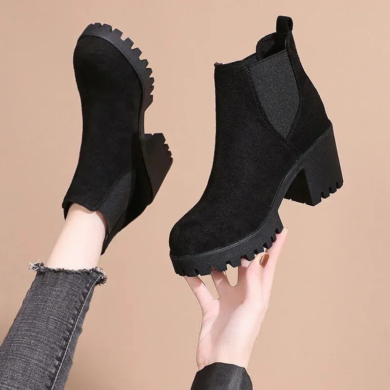 Urban Suede Chelsea Boots