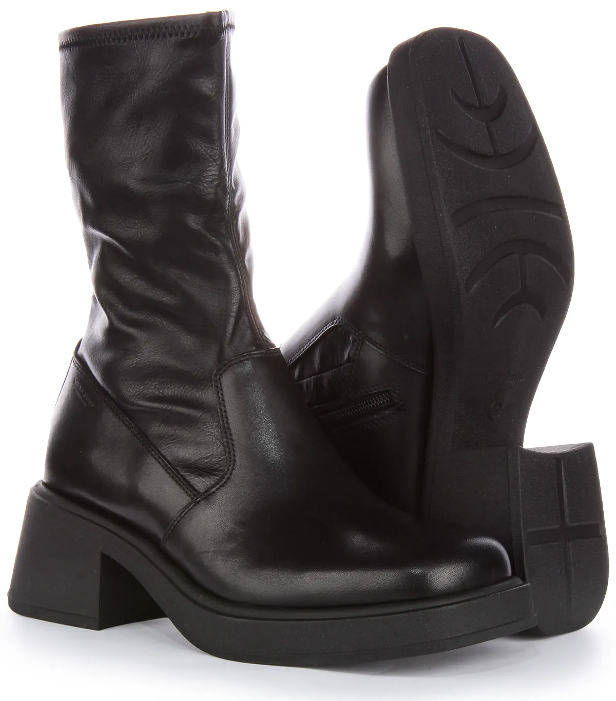 Vagabond Dorah Boots In Black For Women