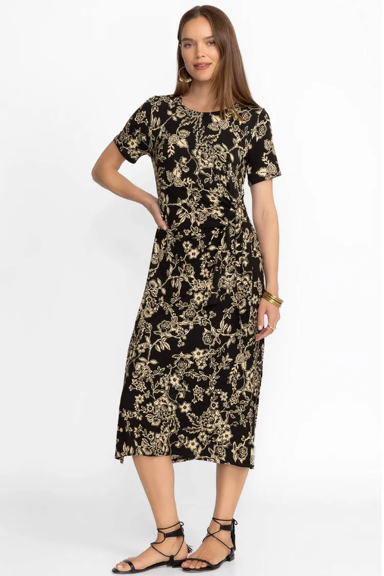 Vassala Fav Side Tie Knit Dress
