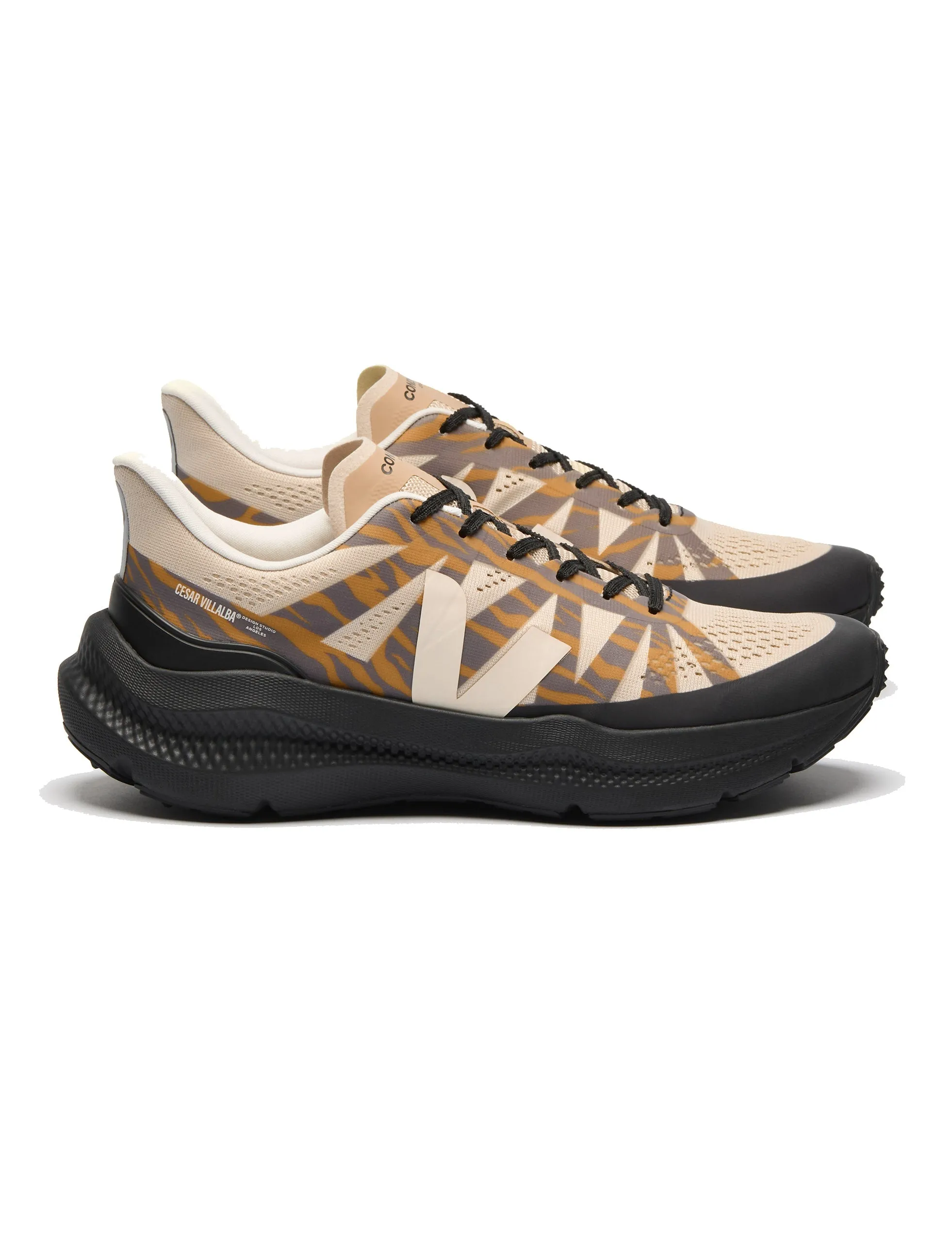 VEJA X CESAR VILLALBA CONDOR 3 ADVANCED AREIA CASHEW OURO