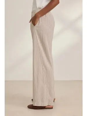 Velvet with Cleo Wade - Kelly pant in oatmeal