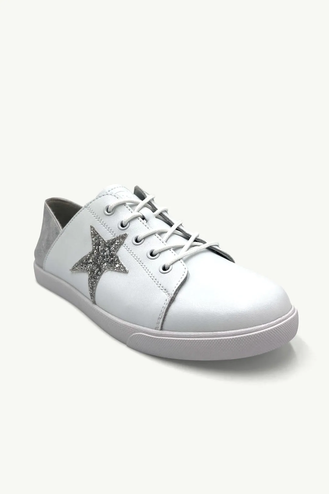 Vicki™ White   Glitter Star