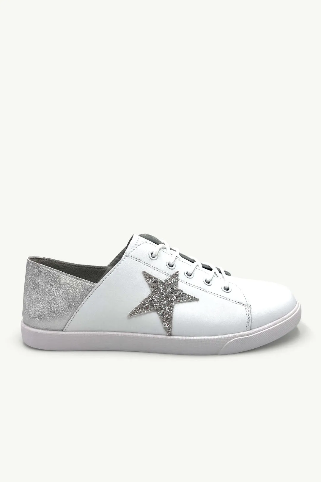 Vicki™ White   Glitter Star