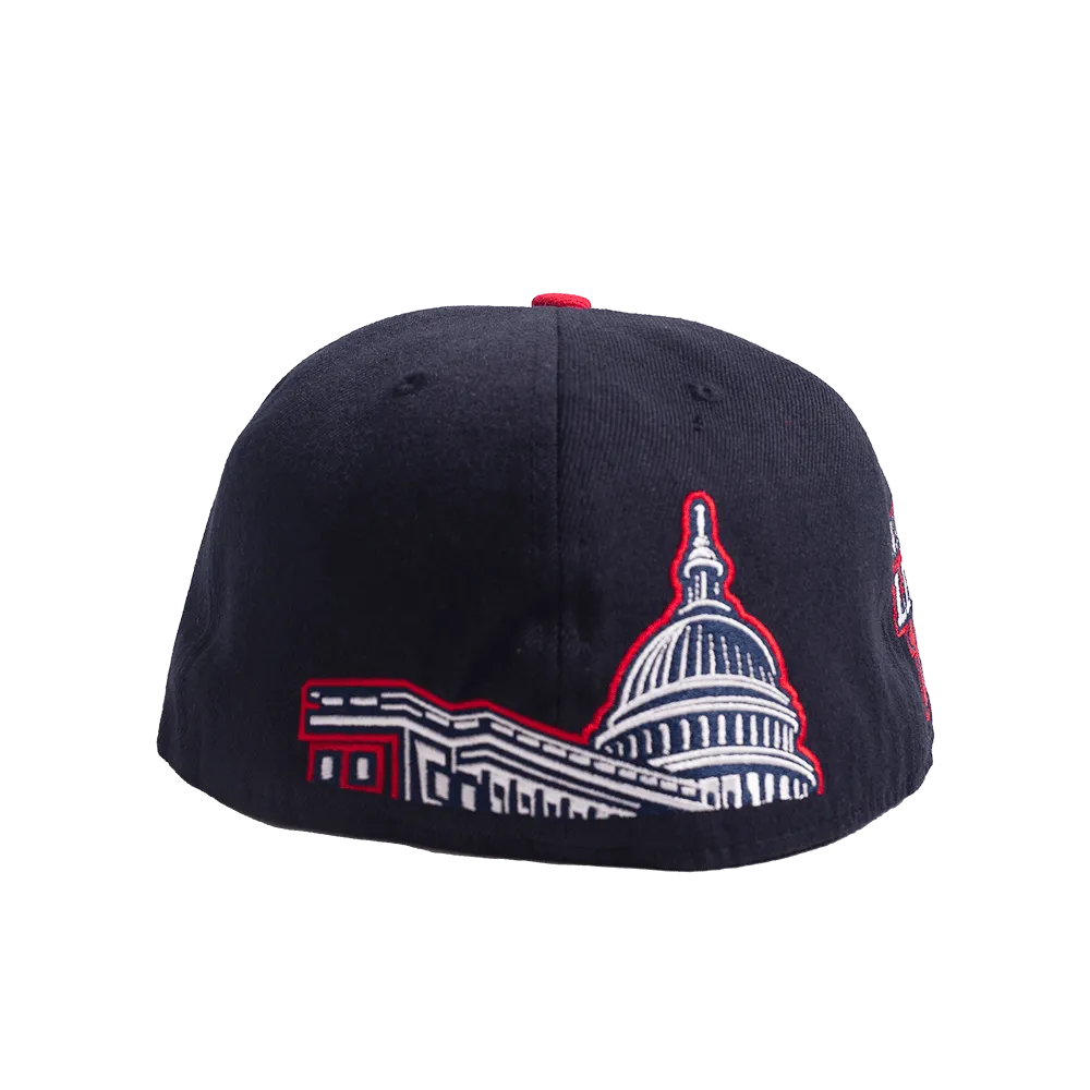 WASHINGTON BLACK SENATORS FITTED HAT