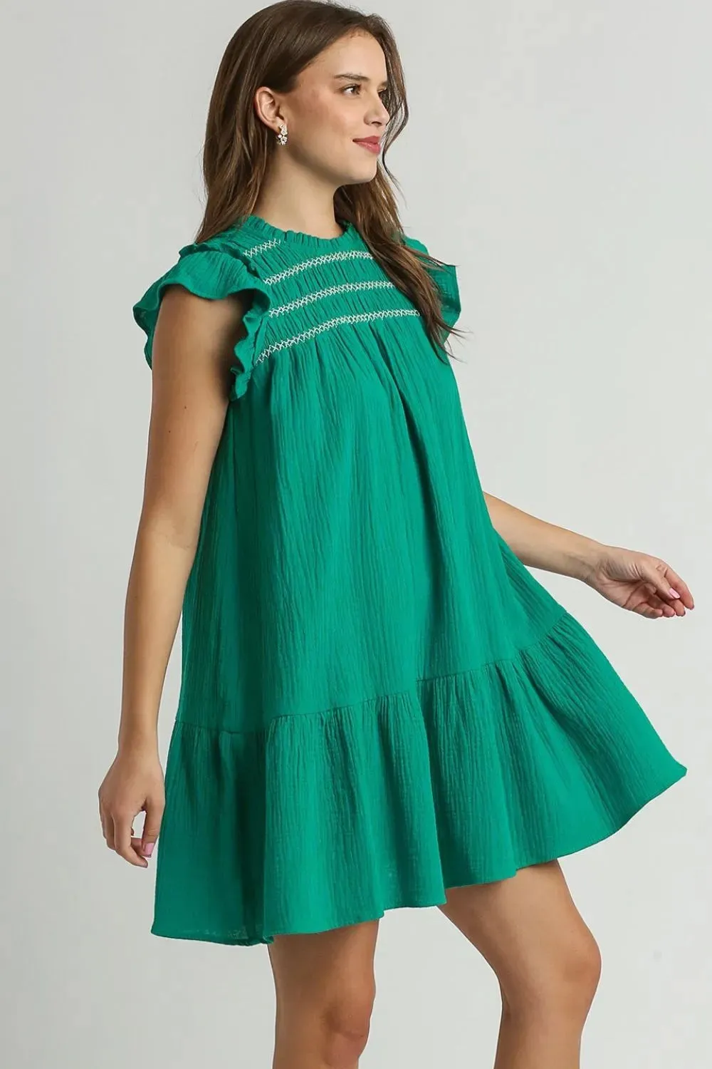 Where's Your Green Thumb Mini Dress