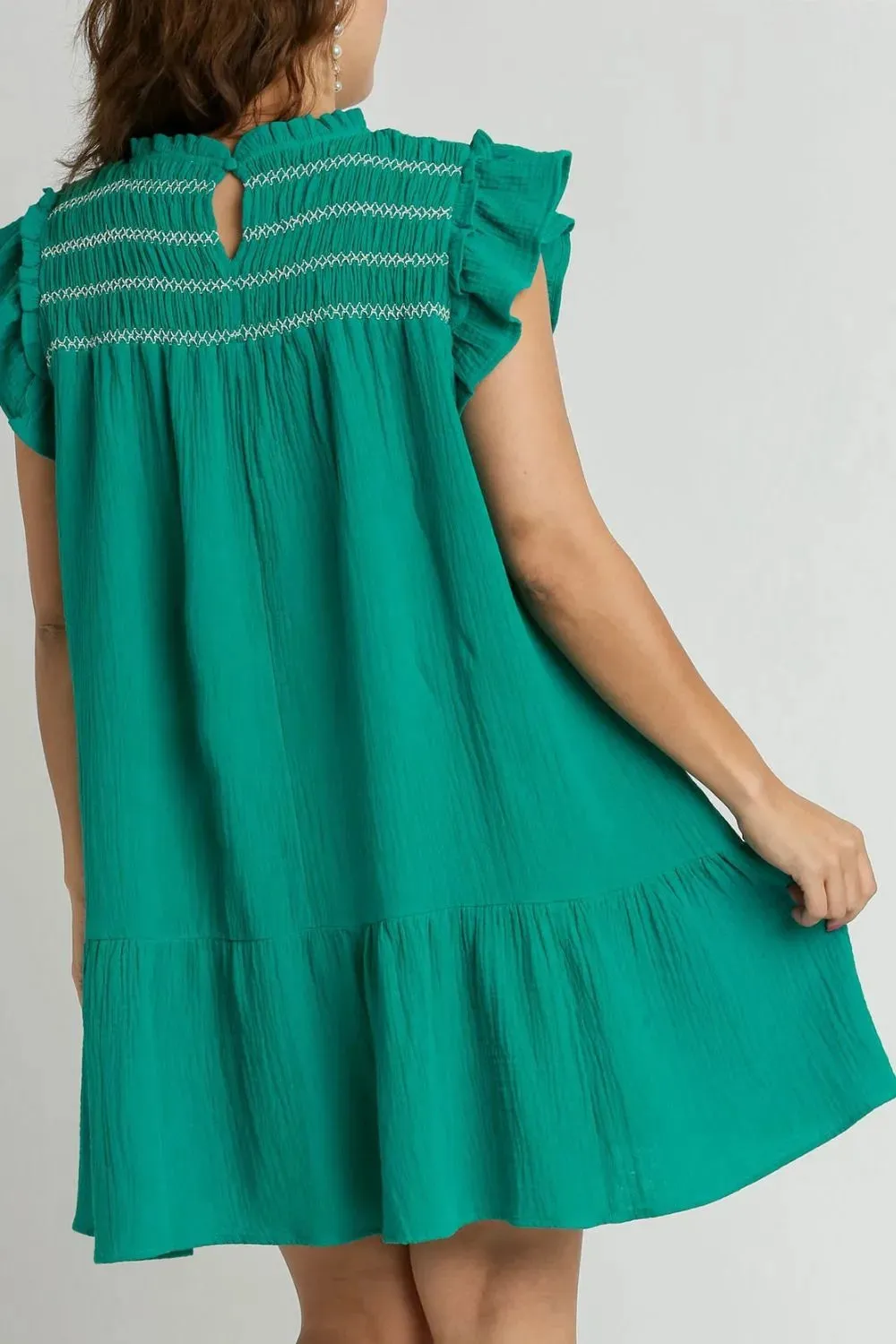 Where's Your Green Thumb Mini Dress