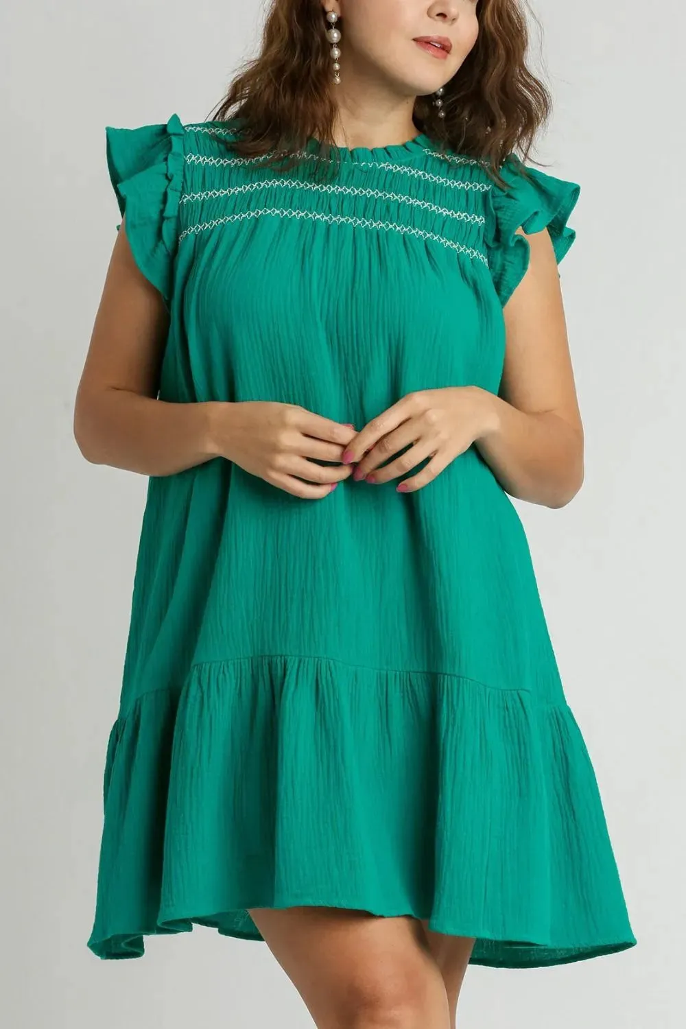 Where's Your Green Thumb Mini Dress
